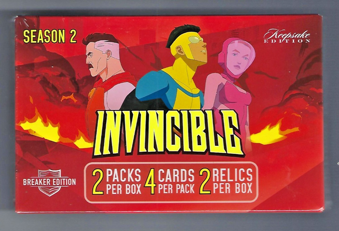 Invincible Season 2 Keepsake Premiere Edition Breaker Box 2026 Invincible Season 2 Keepsake Premiere Edition Breaker Box 2026