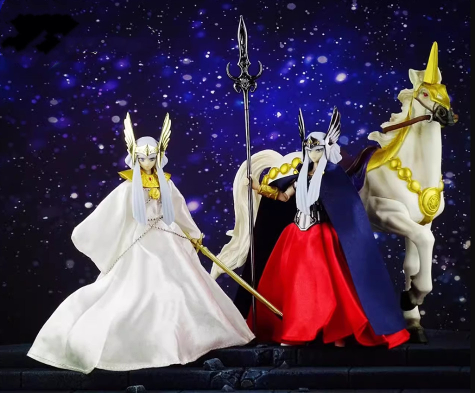 Jmodel Saint Seiya Cloth Myth EX GOD Warriors Polaris Hilda horse metal 2 body