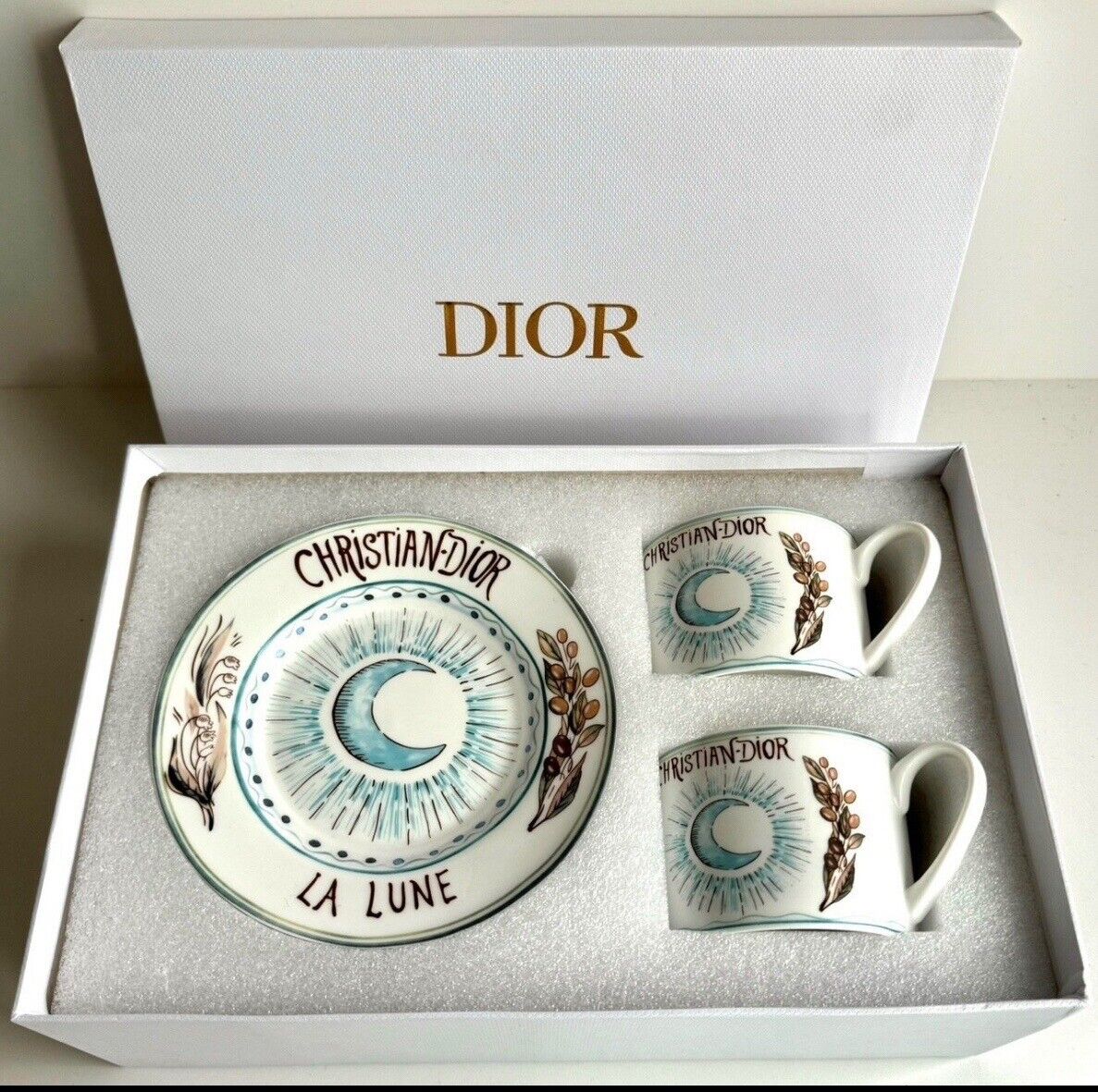 Beautiful Christian Dior La Lune “You and Me”Coffee set