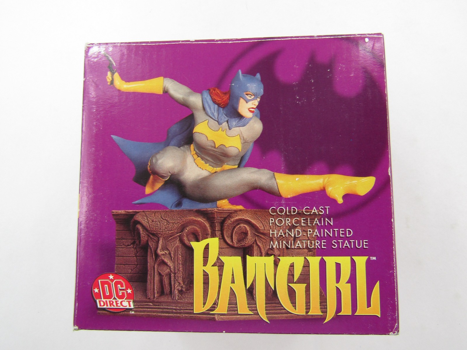 VTG 1999 DC Direct Batgirl Statue Limited No 1617/3000 Boxed Porcelain 4\ VTG 1999 DC Direct Batgirl Statue Limited No 1617/3000 Boxed Porcelain 4\
