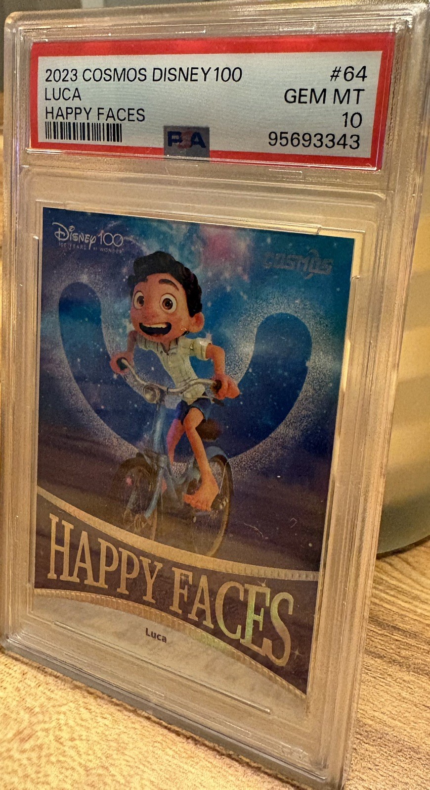 2024 Kakawow Disney Cosmos Luca Paguro #64 Happy Faces 151/169 PSA 10 2024 Kakawow Disney Cosmos Luca Paguro #64 Happy Faces 151/169 PSA 10