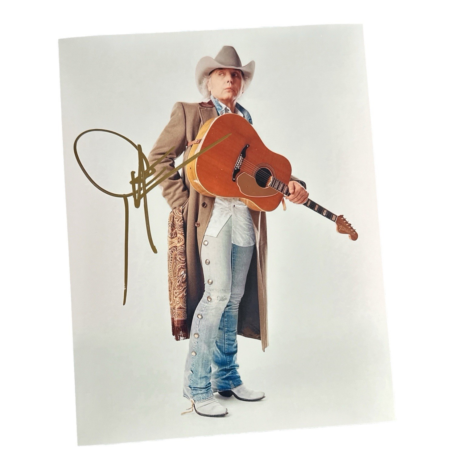 Dwight Yoakam Autograph Glossy Photo Signed In-Person Country Rockabilly Star