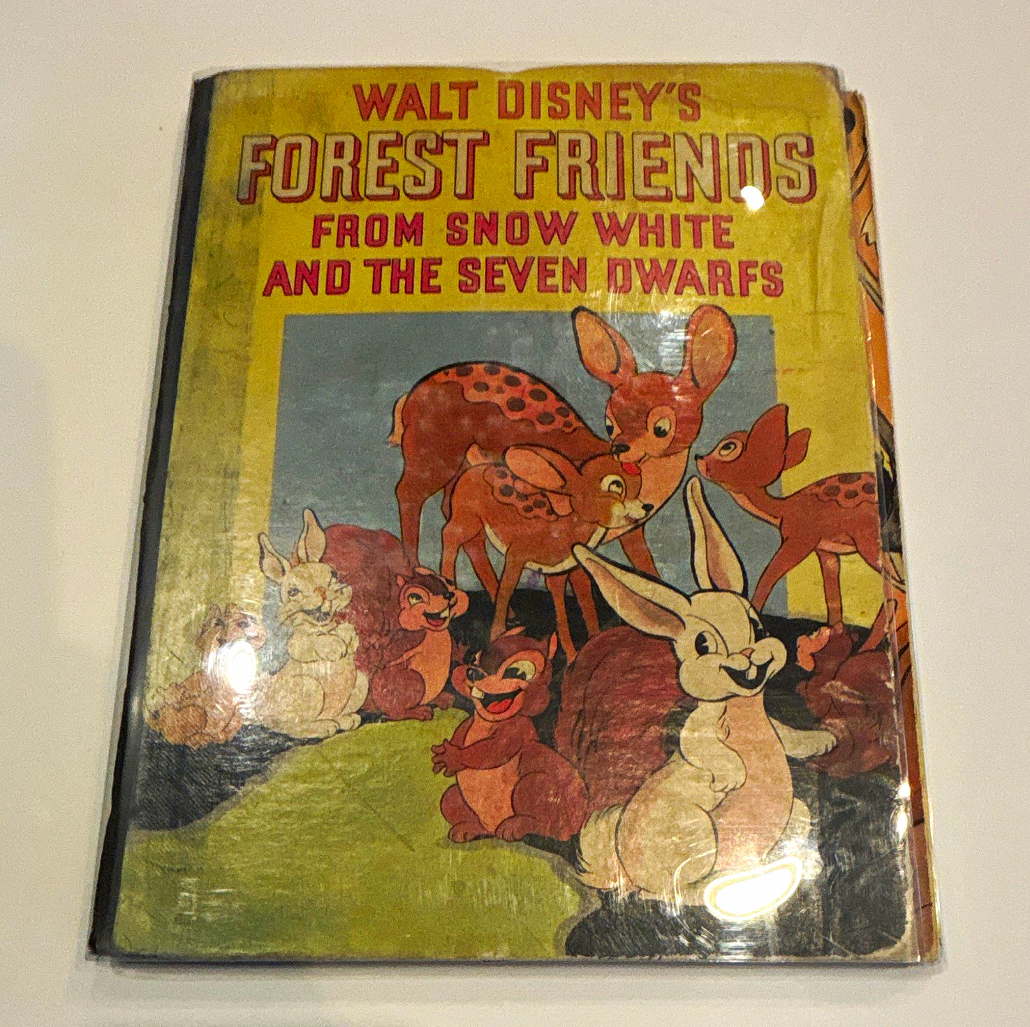 RARE-Walt Disney Enterprises Forest Friends Snow White and the Seven Dwarfs 1938 RARE-Walt Disney Enterprises Forest Friends Snow White and the Seven Dwarfs 1938