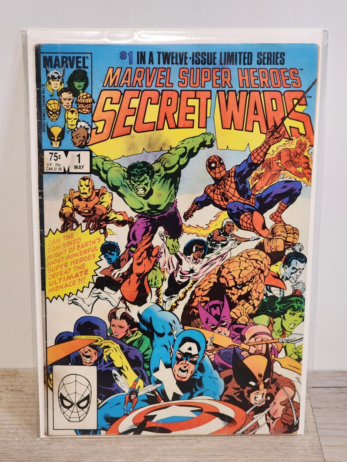 SECRET WARS #1 (Marvel, 1984) Marvel Super Heroes