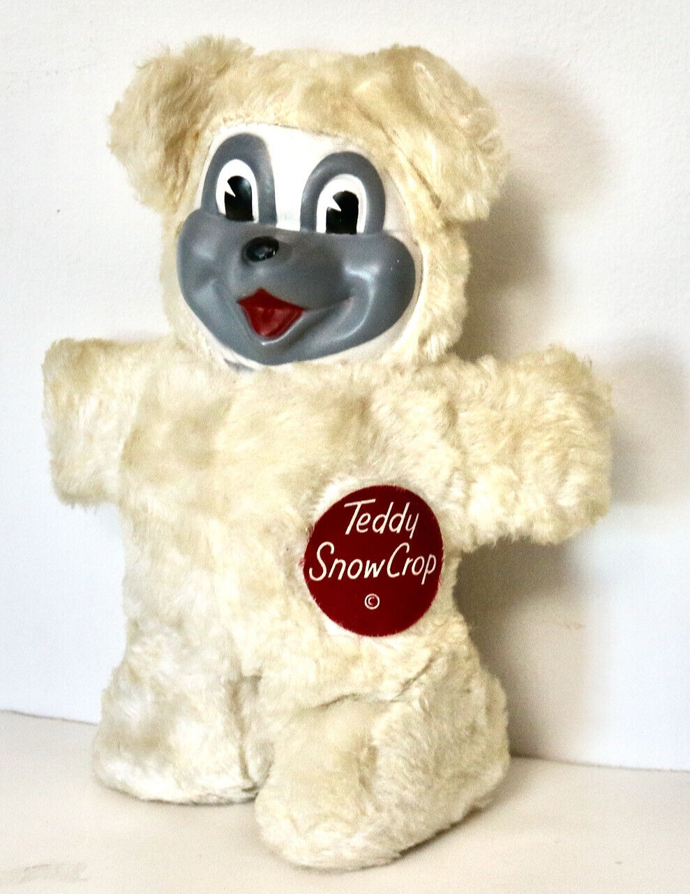 SNOW CROP 1950\'s orange juice advertising teddy bear