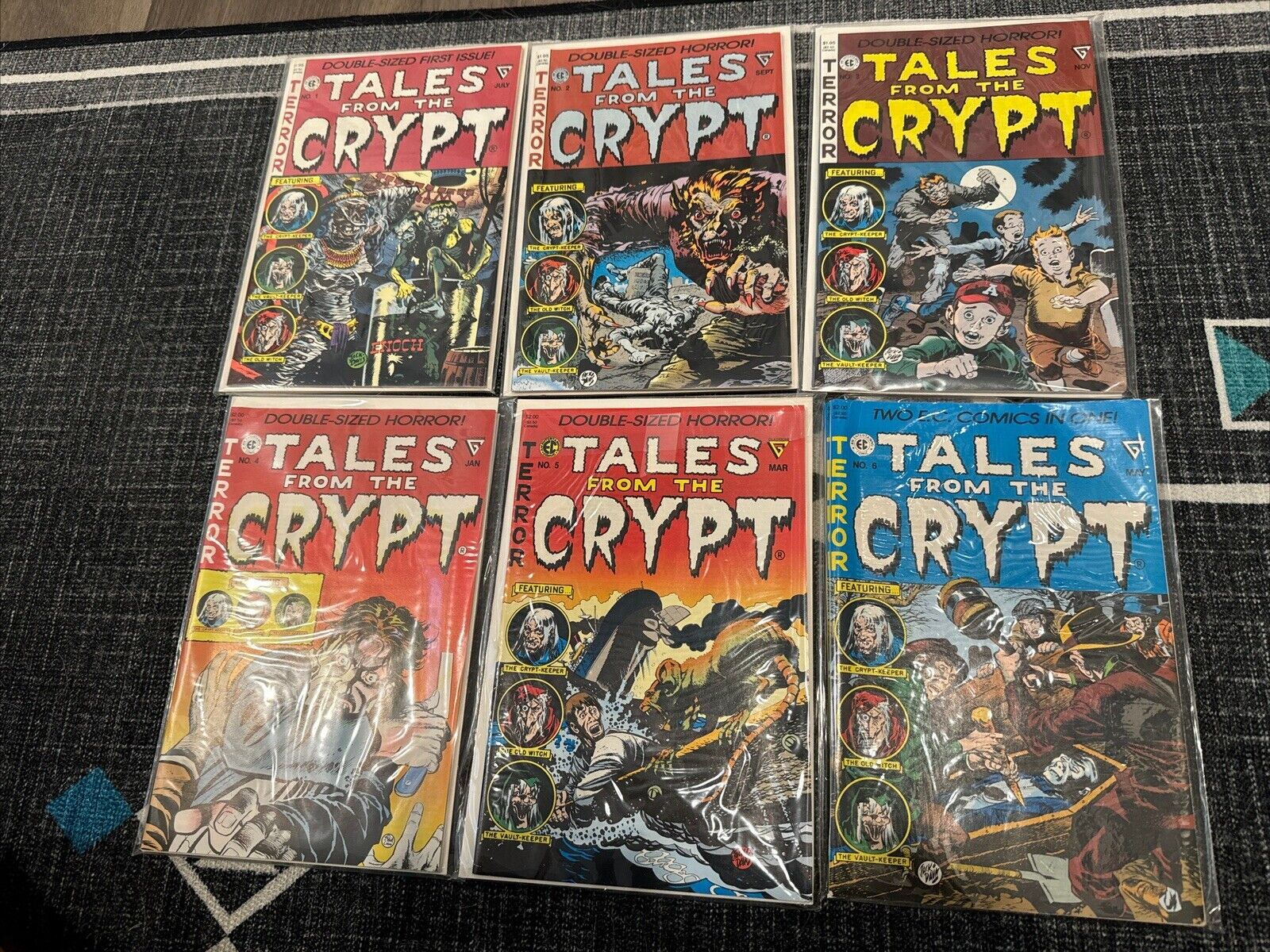 Tales From The Crypt Issue’s 1-6 Gladstone 1990 EC Reprints.