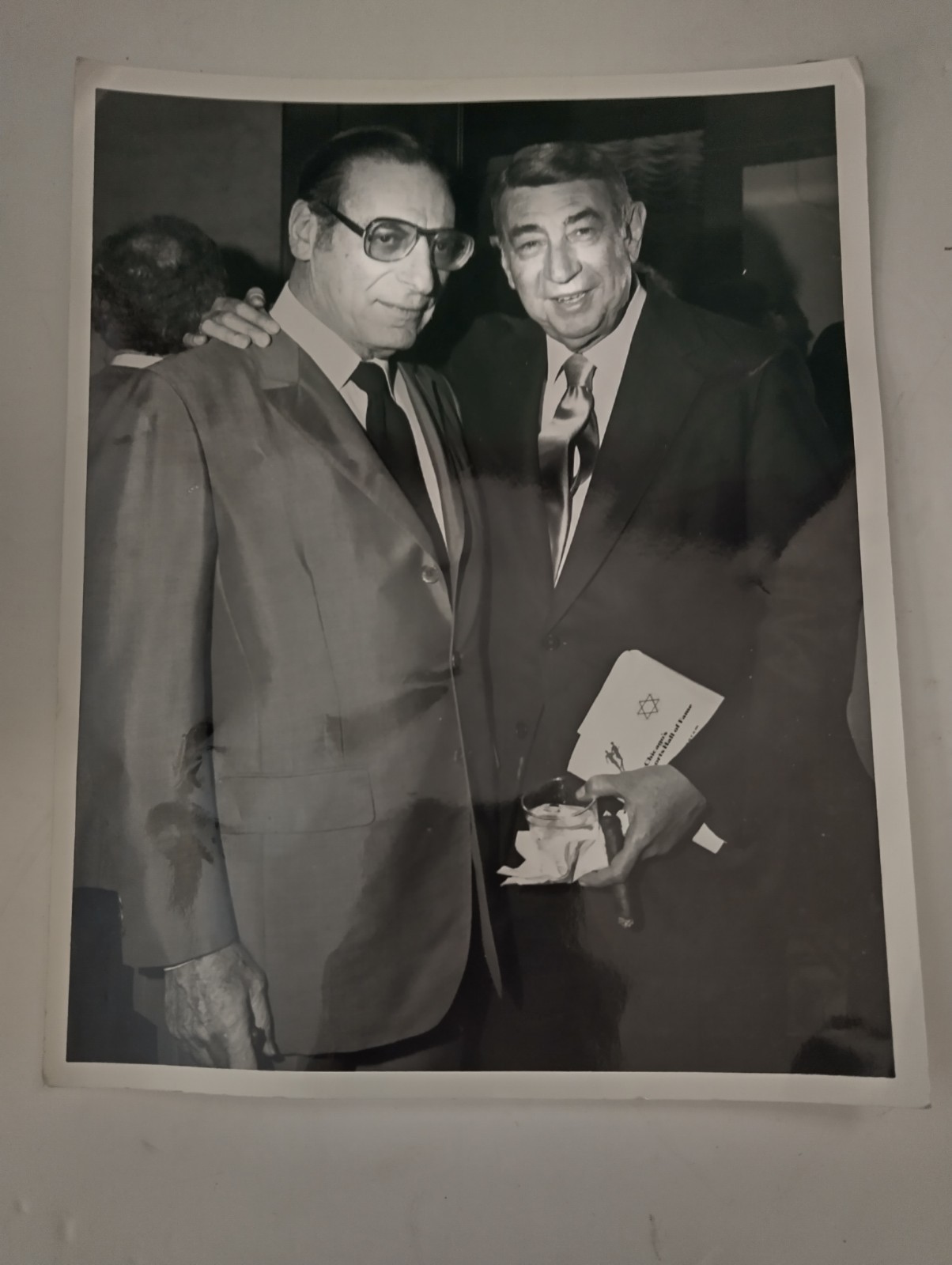 Howard Cosell Autographed Photo Sports Broadcaster Jewish Sports Hall of Fame