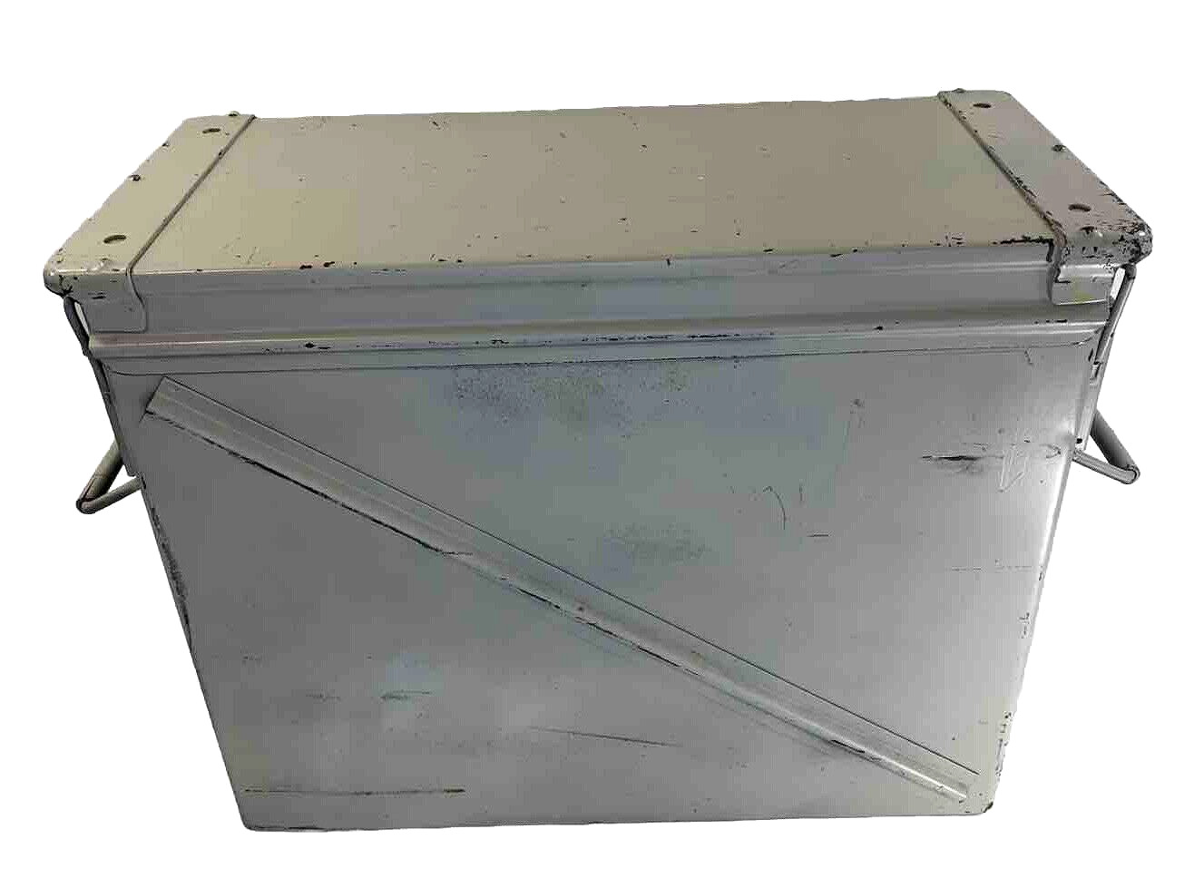 50 Cal Ammo Can Painted Military Empty Aluminum Ammunition Box Crate