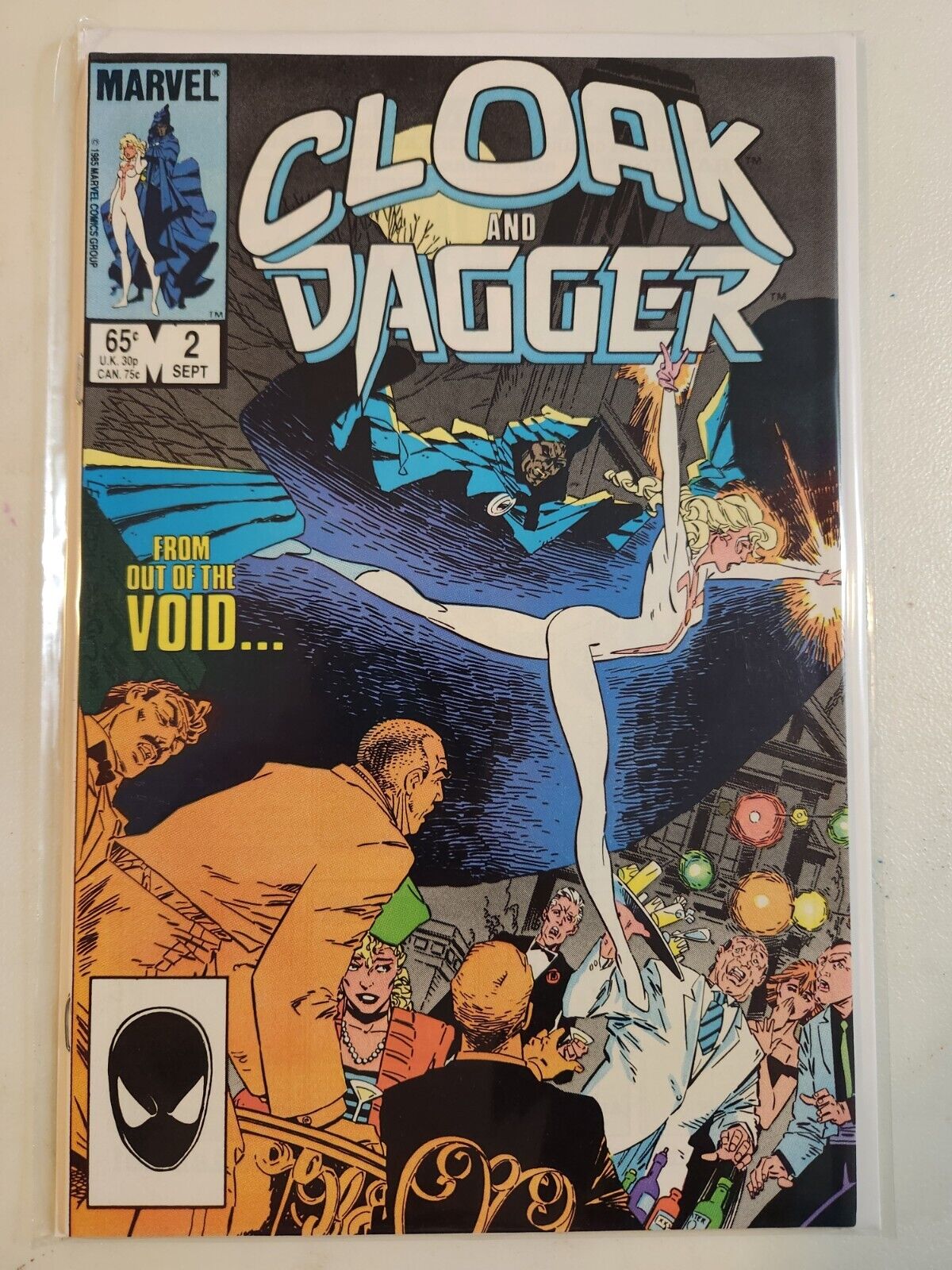 Cloak And Dagger #2 1985 MARVEL COMIC BOOK 9.0 V29-73