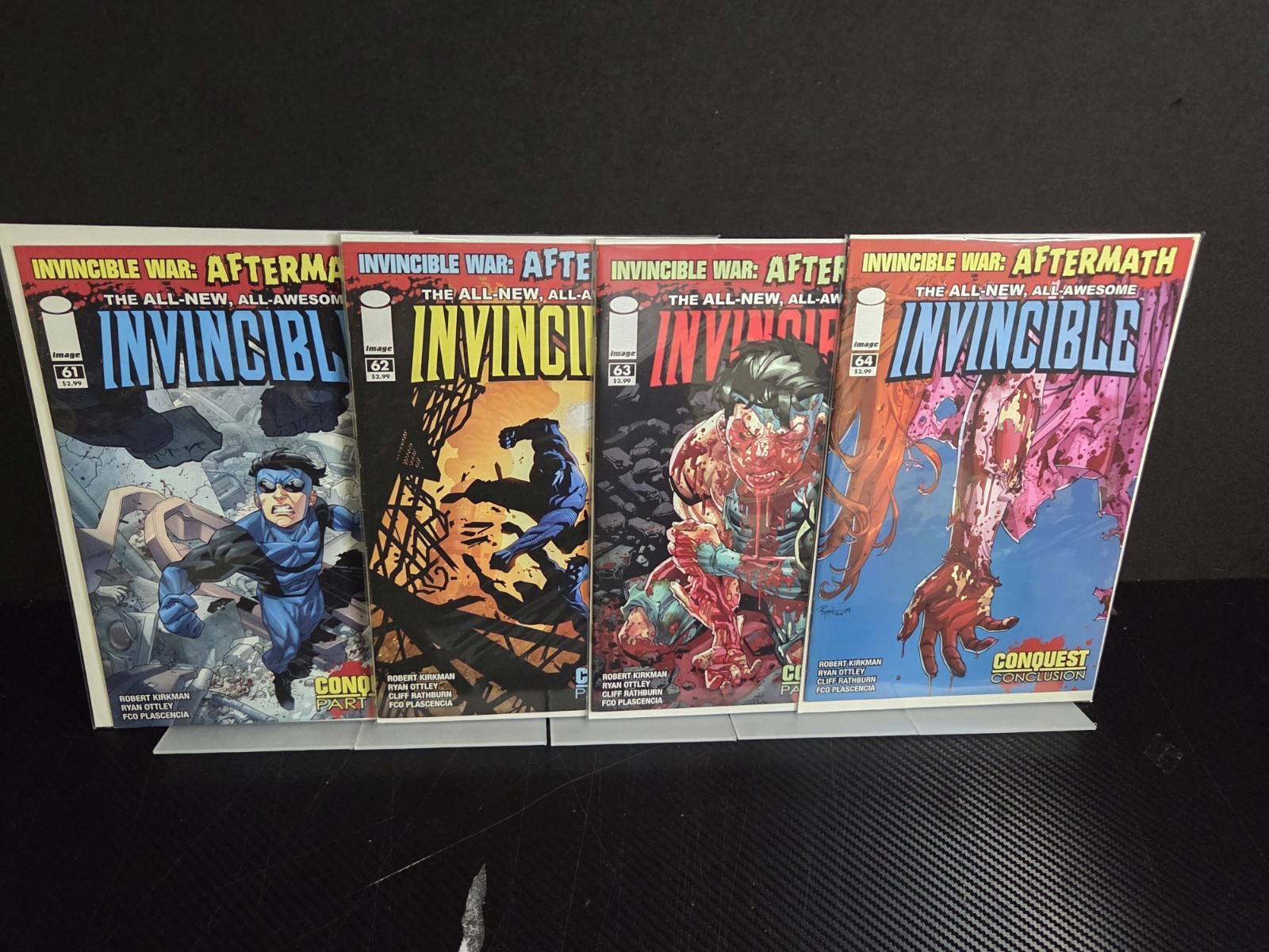 INVINCIBLE 61 62 63 64 1ST APPEARANCE CONQUEST FULL RUN IMAGE COMICS INVINCIBLE 61 62 63 64 1ST APPEARANCE CONQUEST FULL RUN IMAGE COMICS