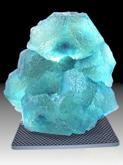 Rare Huge Ocean Green Blue Fujian Fluorite. 19 Pounds Cubo octahedral Growth 