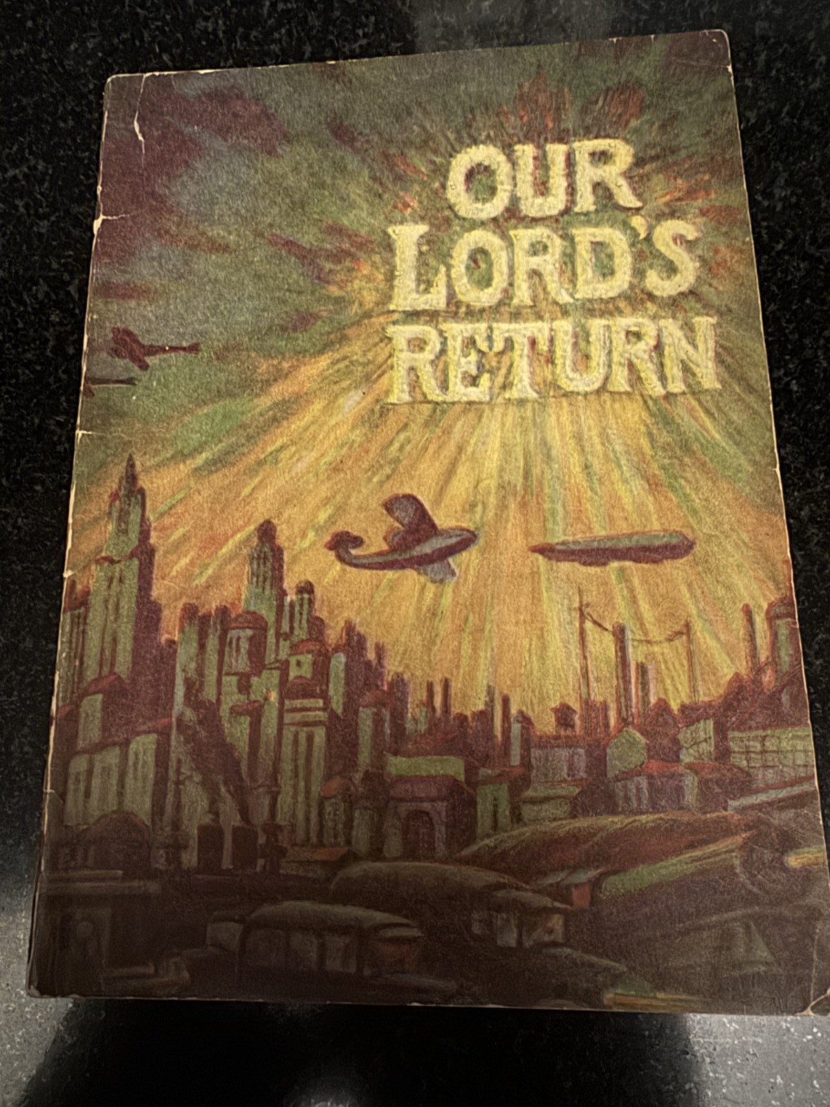 WATCHTOWER BOOKLET OUR LORD'S RETURN 1929 J F RUTHERFORD
