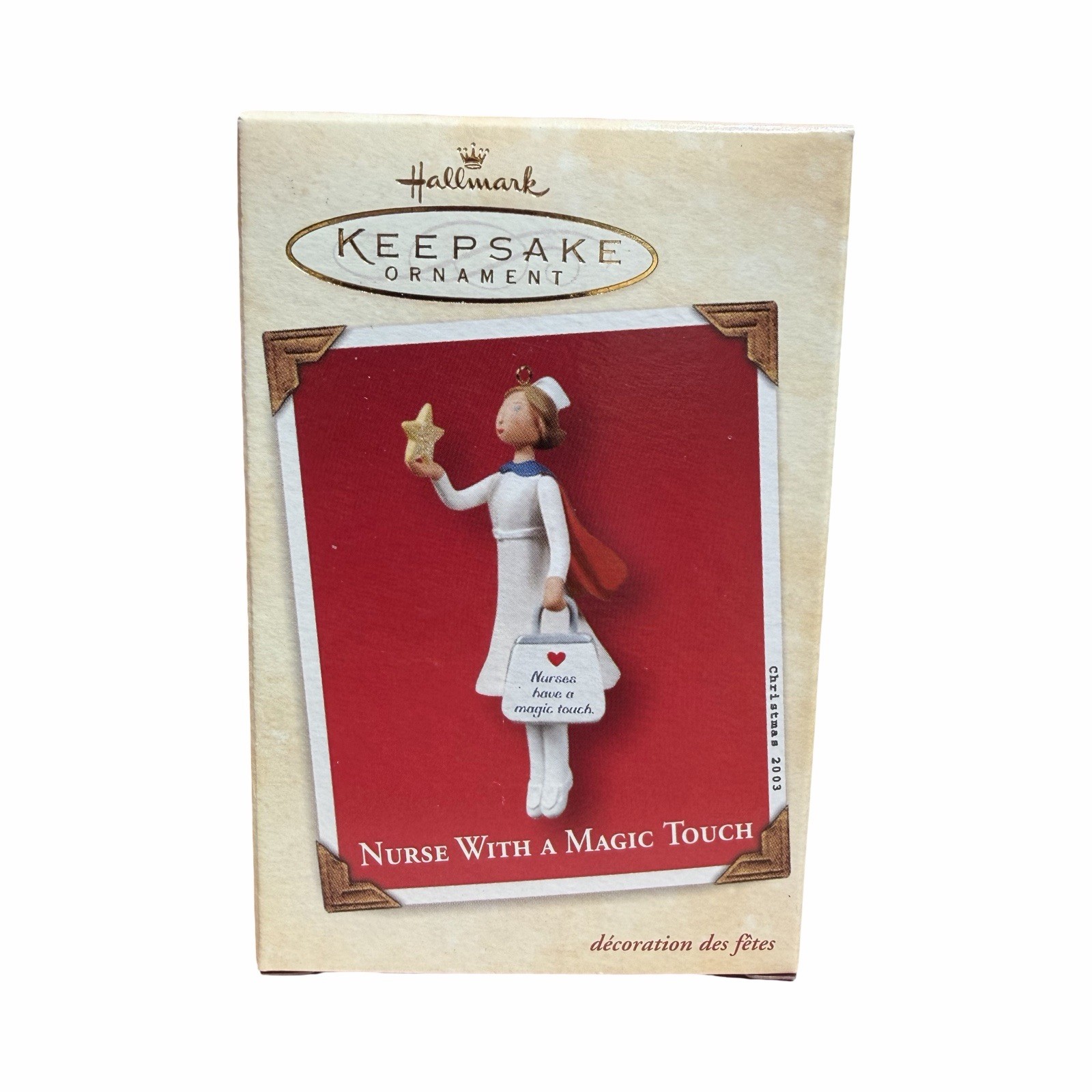 2003 Hallmark Nurse With A Magic Touch Ornament - Medical - Doctor