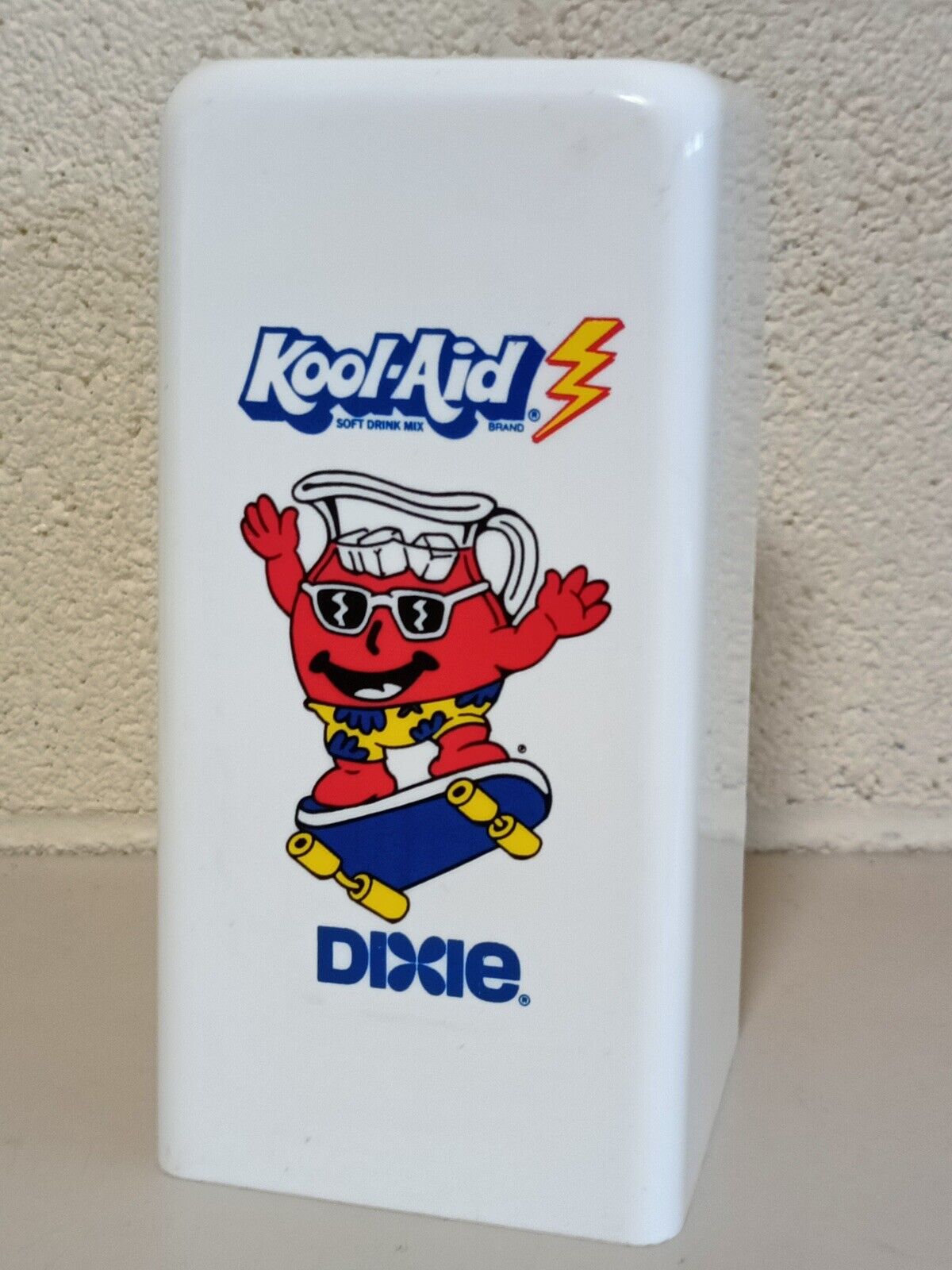 Vintage Kool Aid Dixie Pop Up Kitchen Cup Dispenser Advertising  (No Cups)