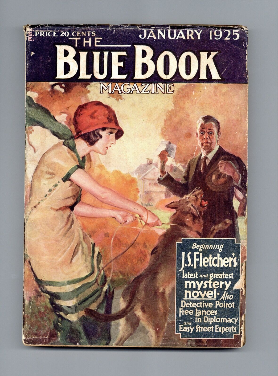 Blue Book Pulp / Magazine Jan 1925 Vol. 40 #3 VG- 3.5