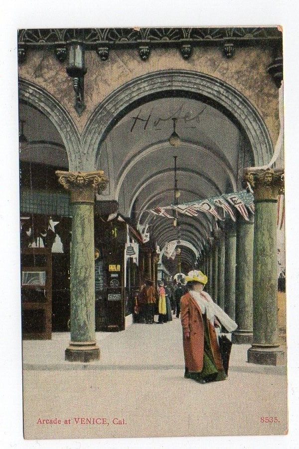 DB Postcard, Arcade at Venice, Cal., California