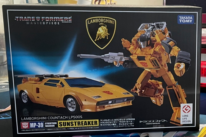 Transformers Masterpiece Mp-39 Sunstreaker Action Figure Takara Tommy Gifts KO