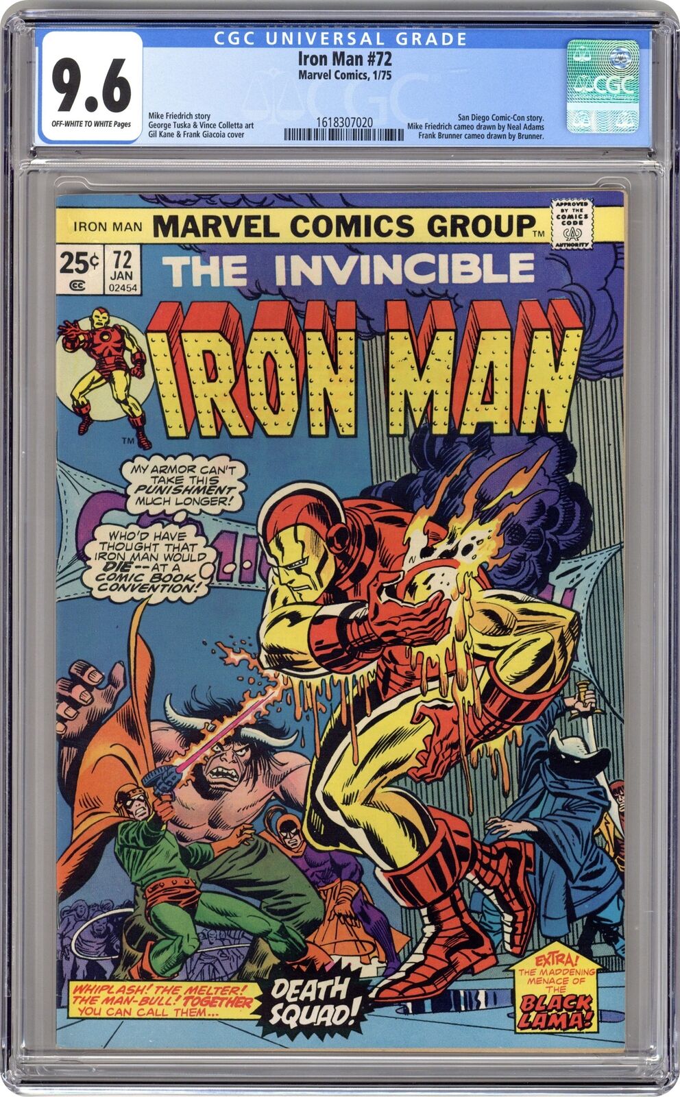 Iron Man #72 CGC 9.6 1975 1618307020