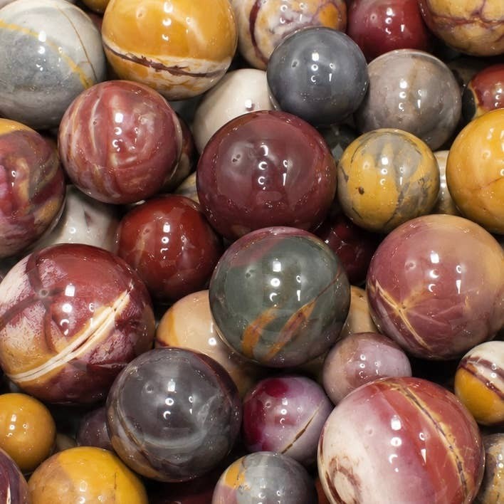 5 lb Sunset Jasper Crystal Spheres Polished Stone Lot 5 lb Sunset Jasper Crystal Spheres Polished Stone Lot