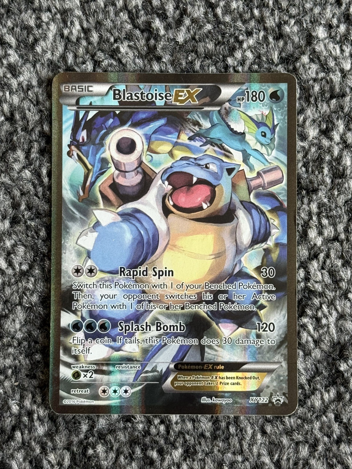 Pokemon Blastoise EX Xy122 XY Holo