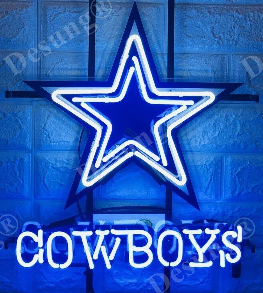 New Dallas Cowboys HD ViVid Neon Sign 20\