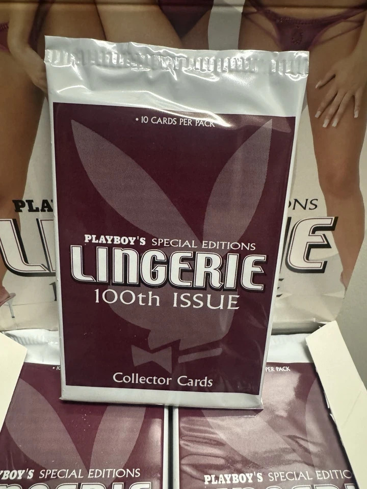 Playboy Lingerie 100th Sealed Pack Vintage Collectible