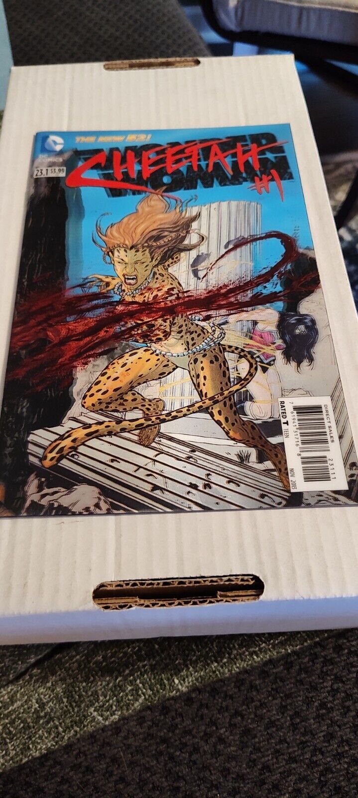 Wonder Woman #23.1 / Cheetah #1 DC Comics 3D Cover