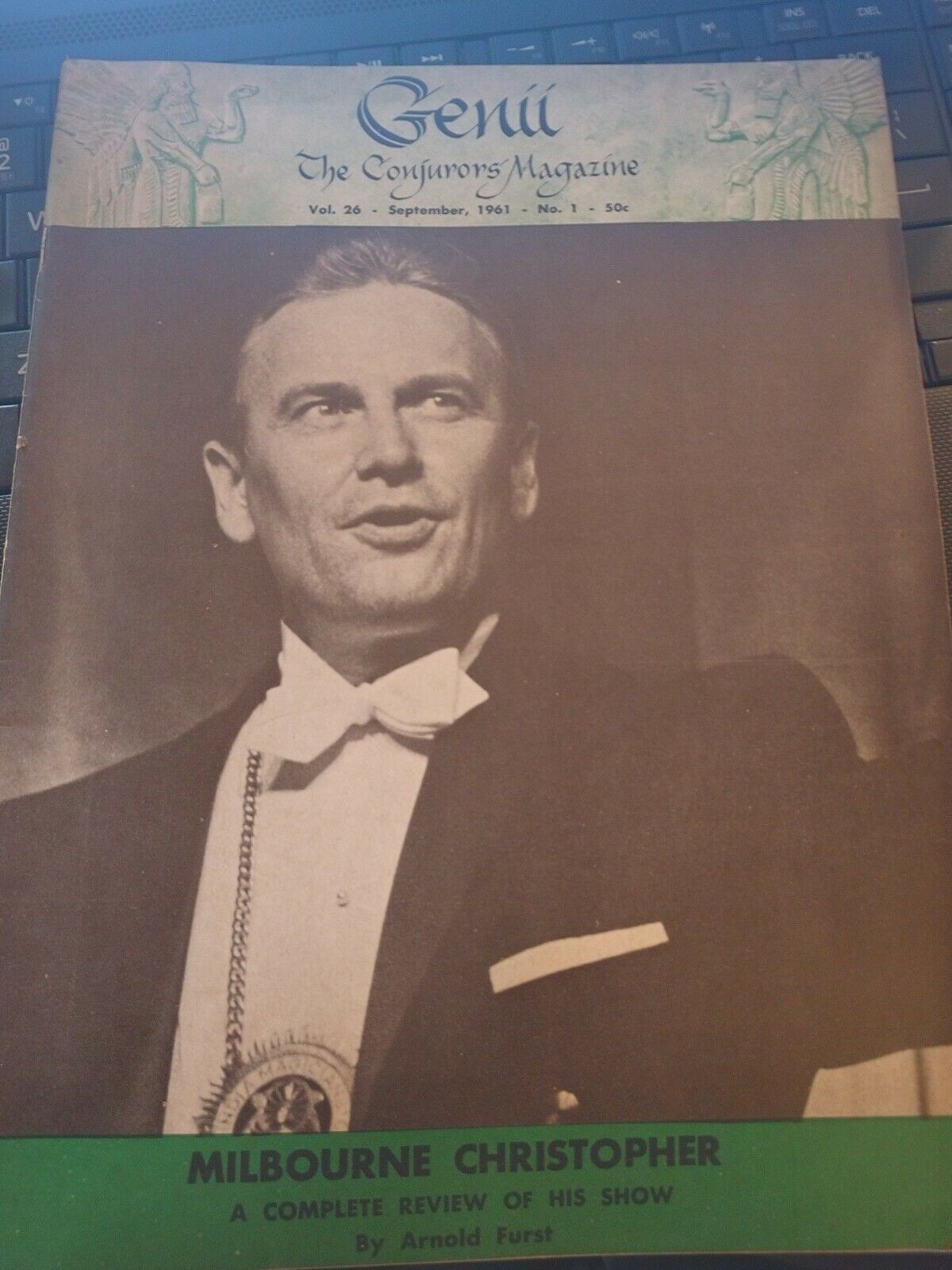 Vintage Melbourne Christopher Genii Magazine 1961 Vol 26 No 1