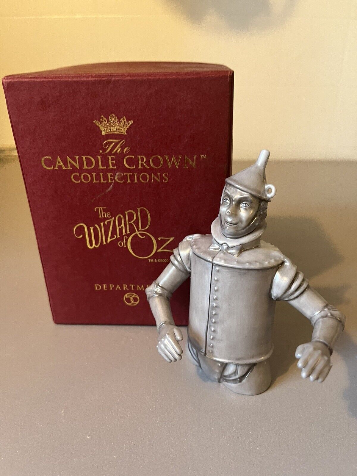 Department 56 Wizard Of Oz Tin Man The Candle Crown Collection Ornament 2000