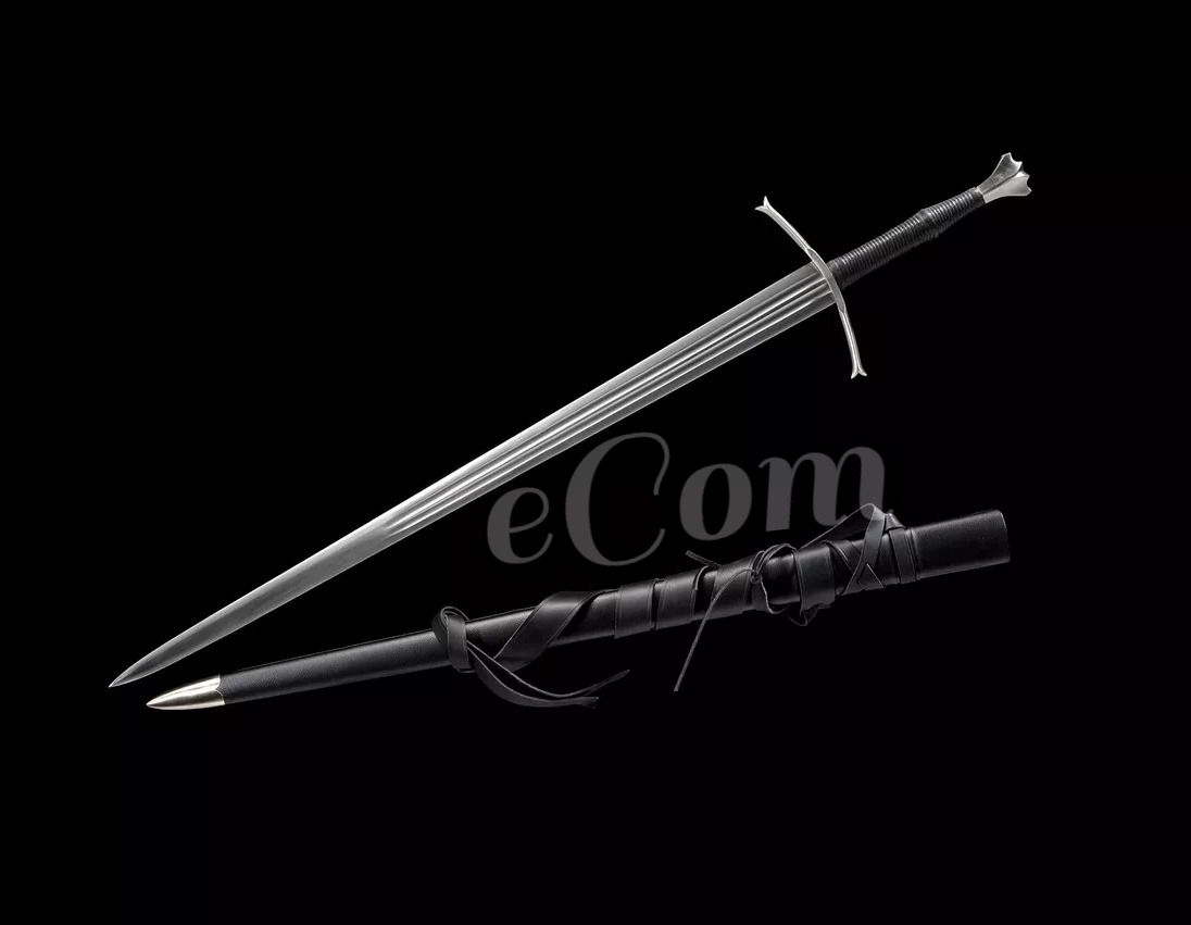 Two Handed Medieval Sword / Long Sword / Battle Ready Sword / Best Gift For Him