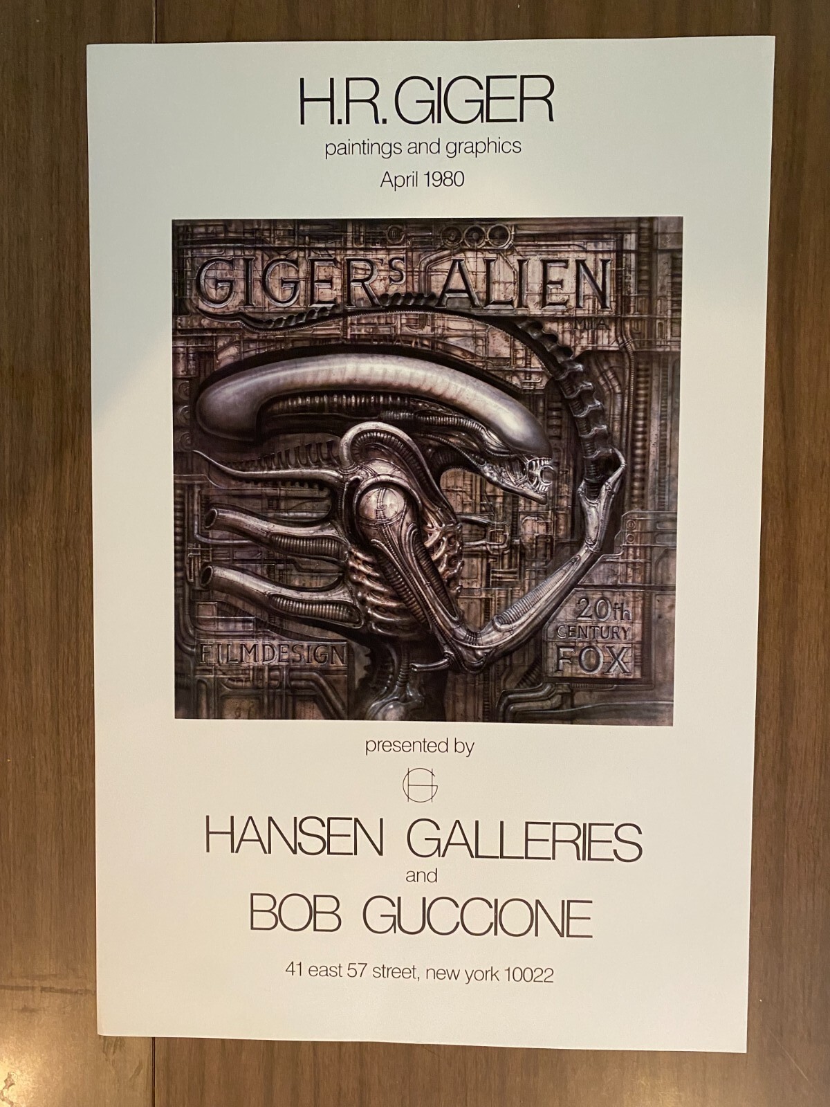 Giger's Alien Exhibition 1980 Hansen Giger's Alien Exhibition 1980 Hansen