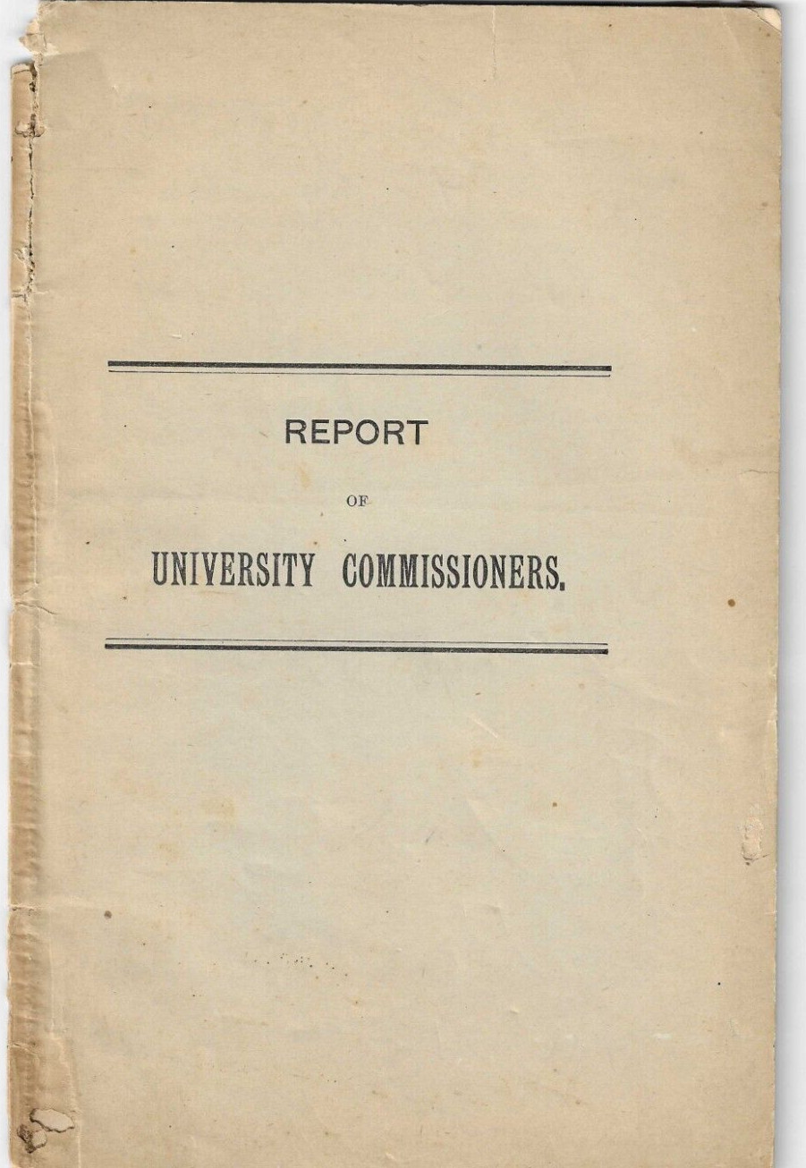 1898 University of alabama commissioners report @ U of A finance; railroad lands