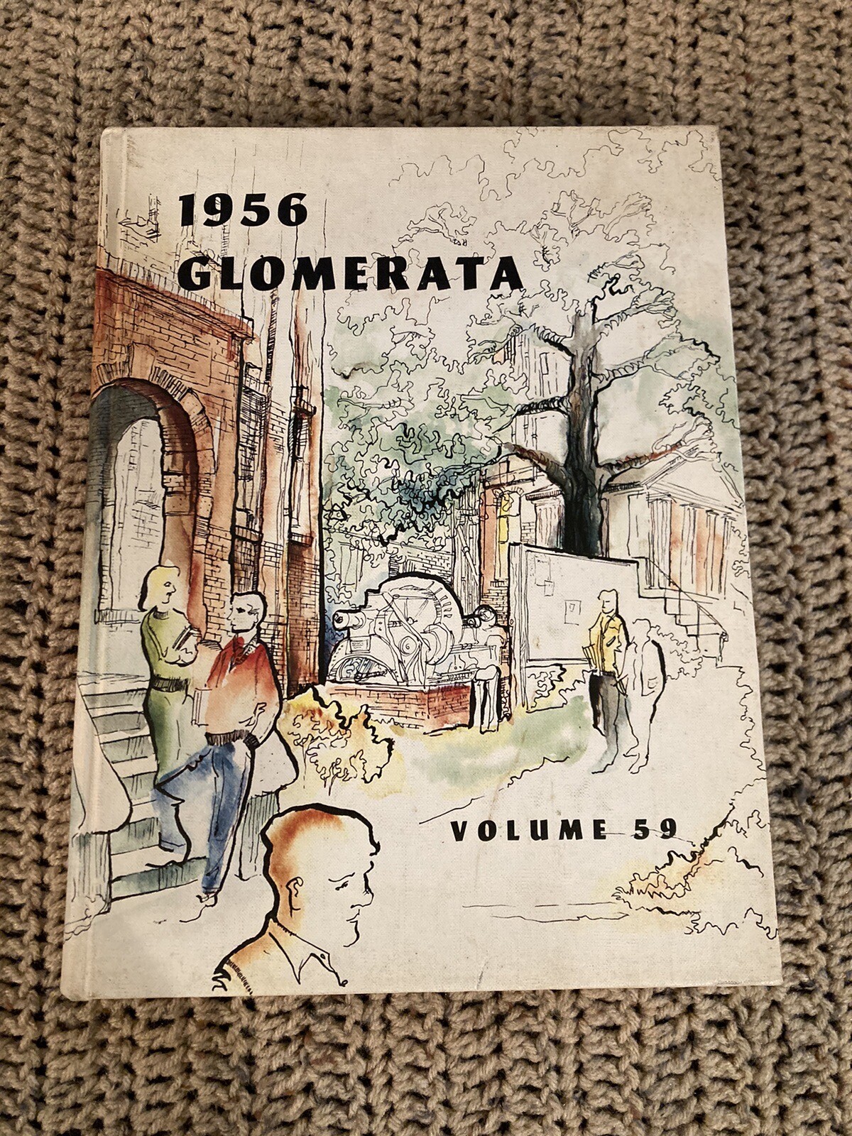 1956 Alabama Polytechnic Institute (Auburn) Glomerata Yearbook.