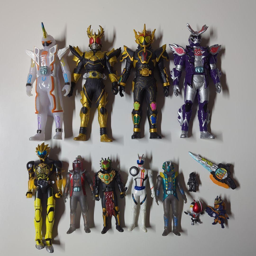 Masked Rider Kamen Rider Figure Kuuga Ghost Others character lot of 13 Set