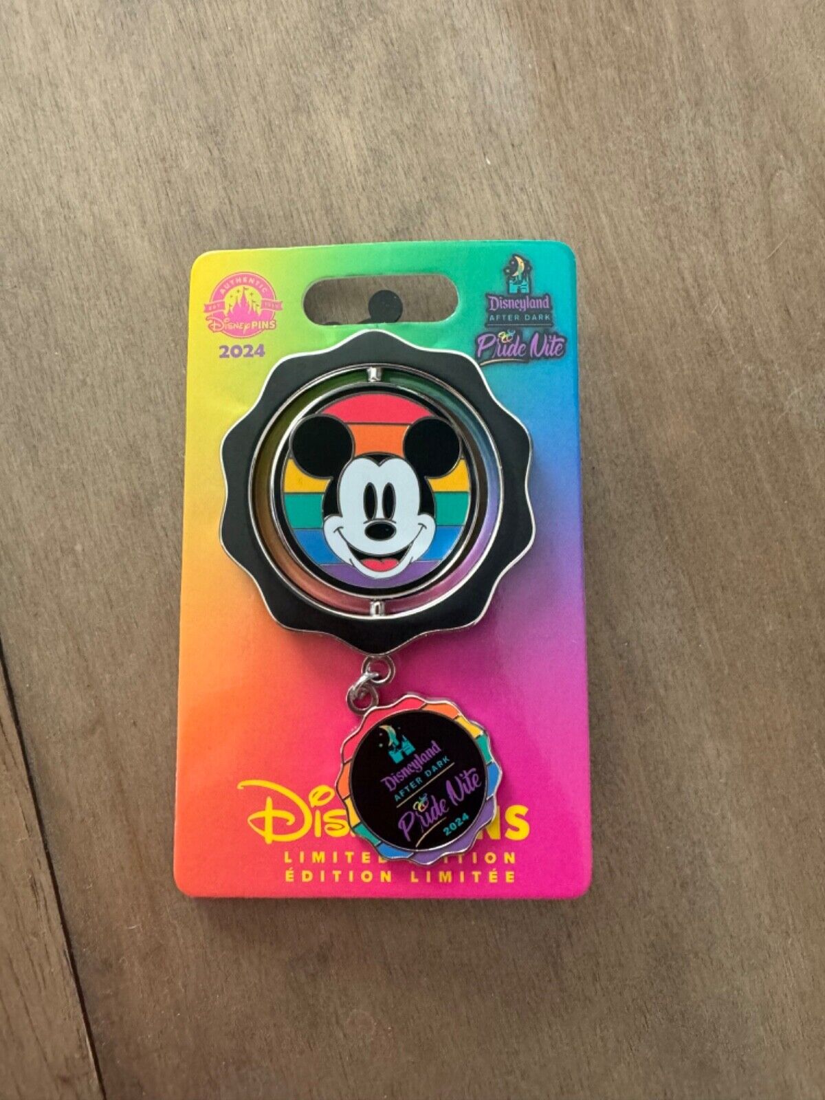 Disneyland Pride Night 2024 Pin