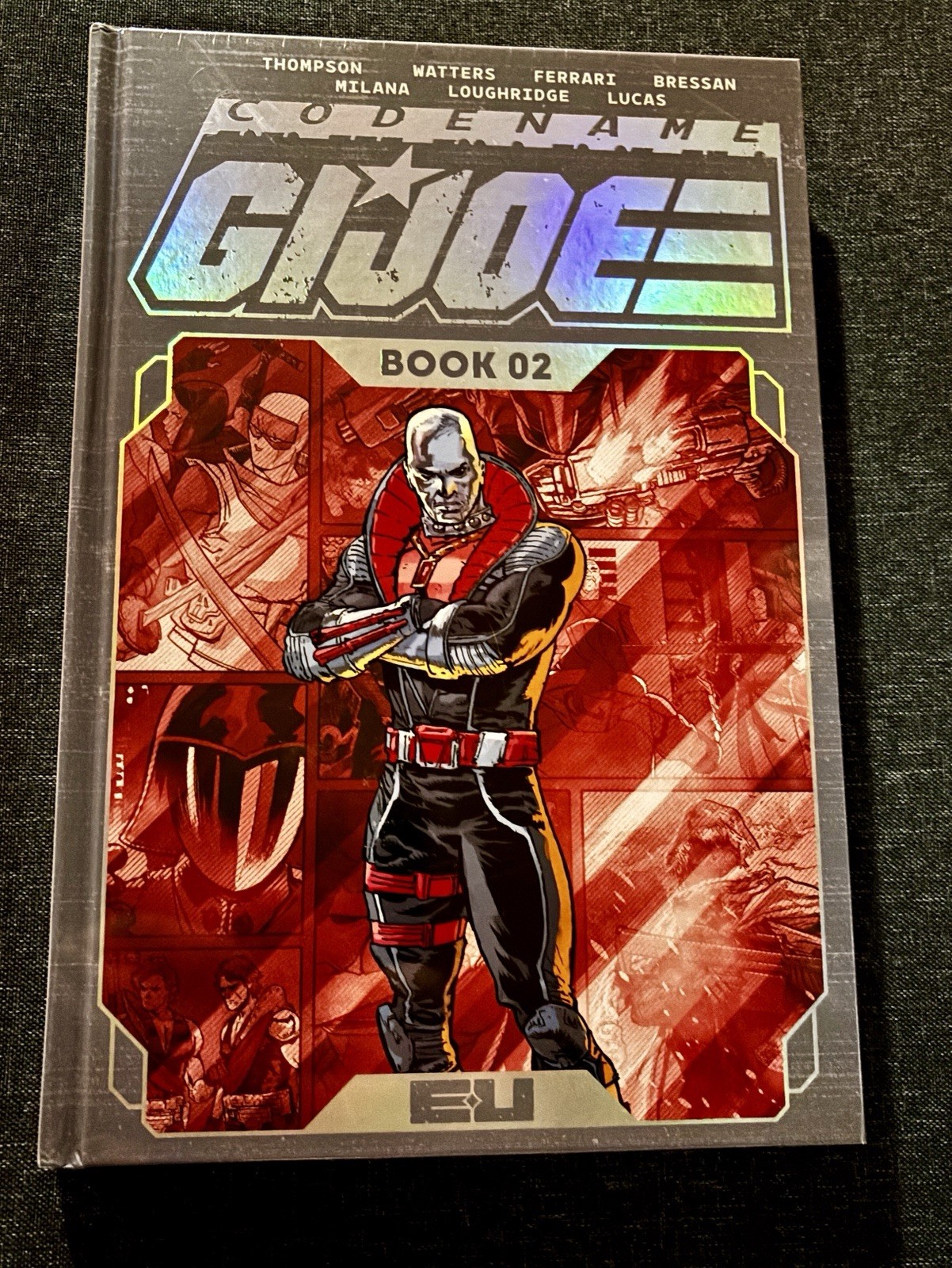 CODENAME: G.I. JOE Deluxe Edition HC Book Two - DESTRO DM Variant Cover, Sealed CODENAME: G.I. JOE Deluxe Edition HC Book Two - DESTRO DM Variant Cover, Sealed