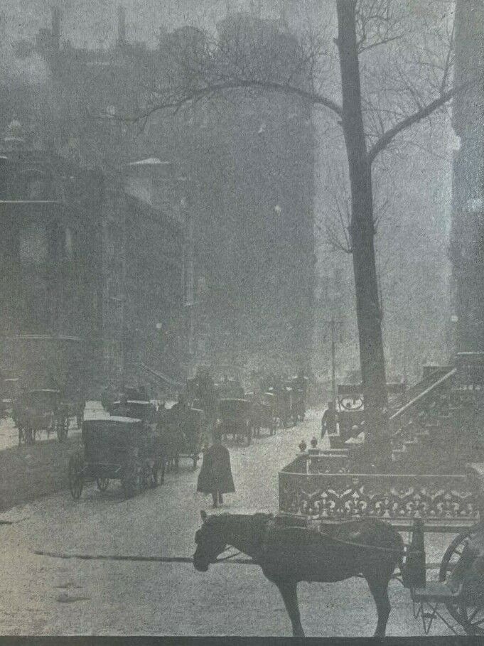 1903 New York City Alfred Stieglitz Photographs