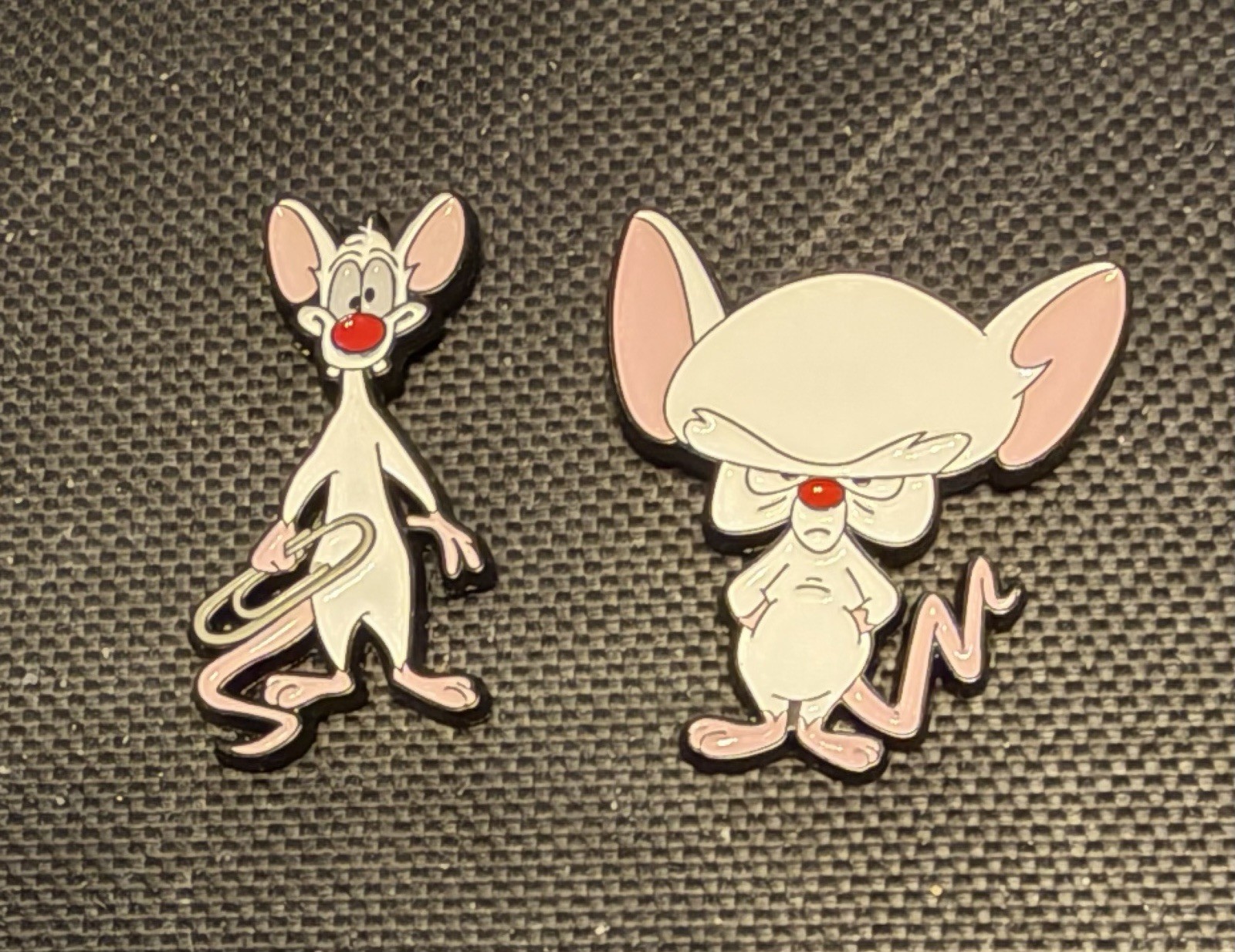 Pinky And The Brain Hat Pin Set Pinky And The Brain Hat Pin Set