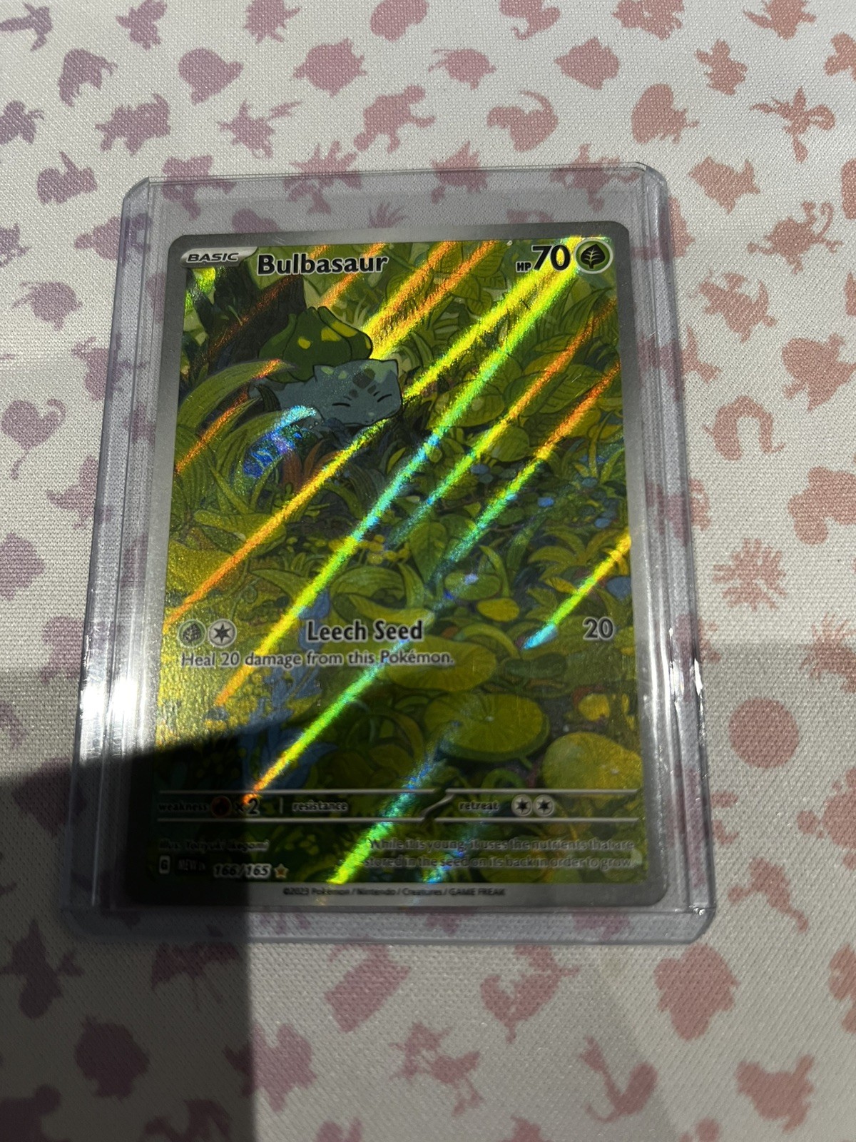 Bulbasaur 151 mint 