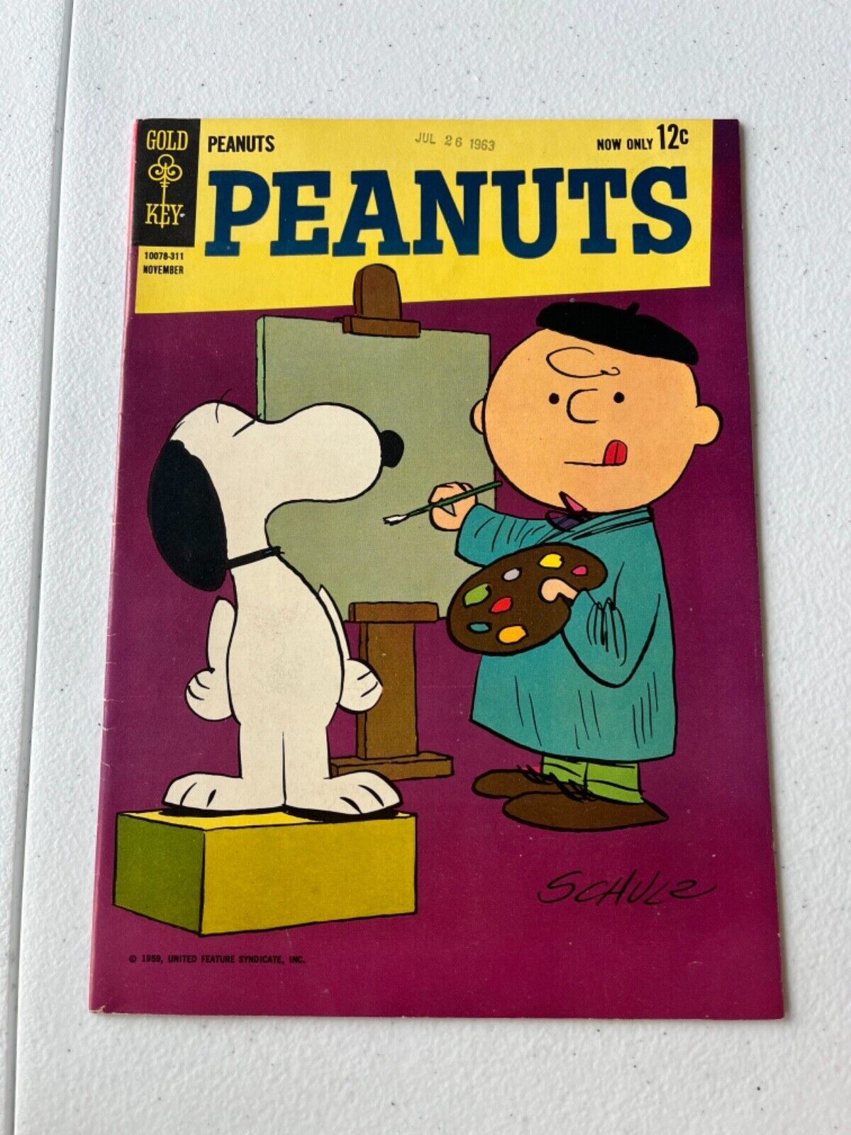 Peanuts #3 VF- 7.5 Gold Key 1963