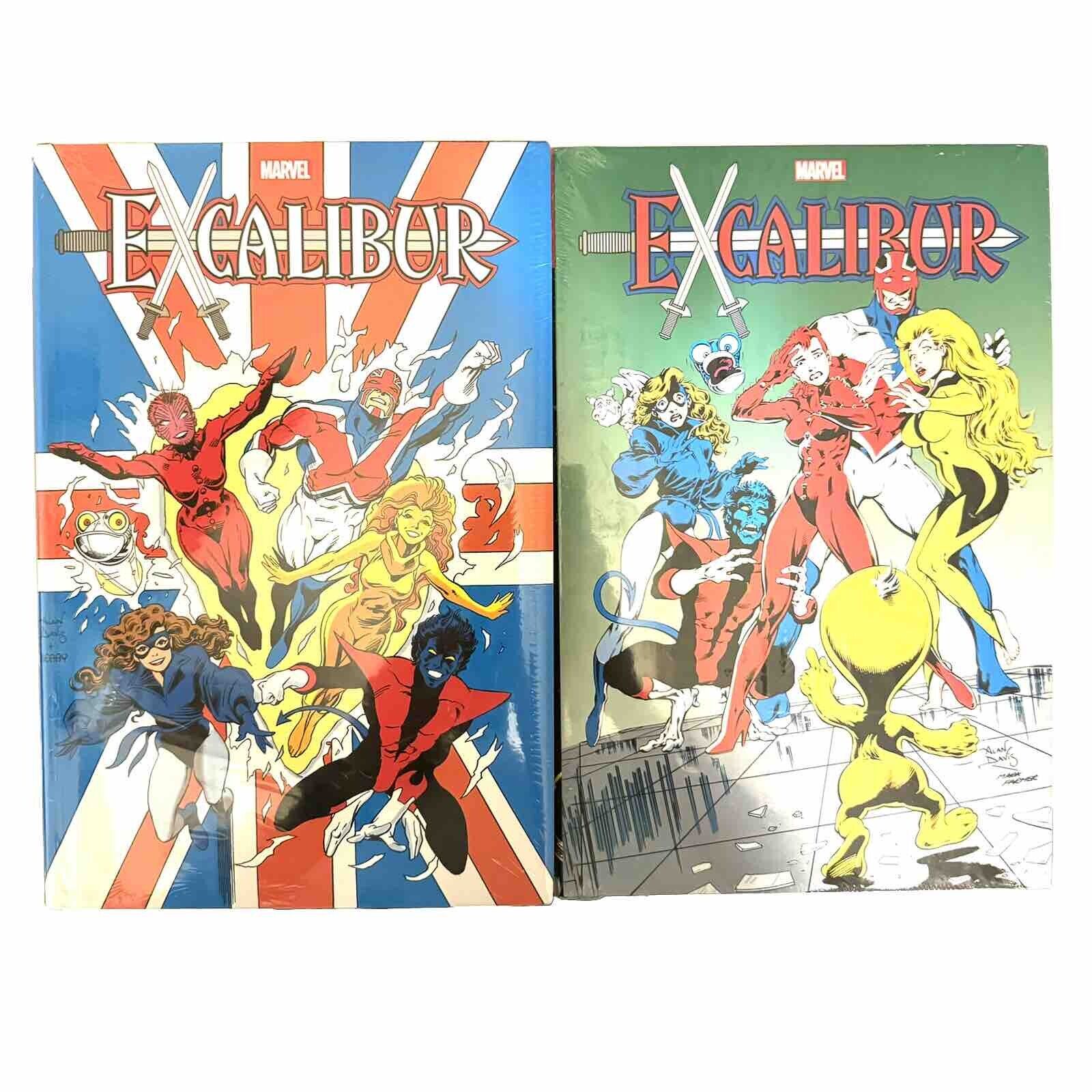 Excalibur Omnibus Vol 1 AND Vol 2 New Sealed Hardcover BN $5 Flat Shipping