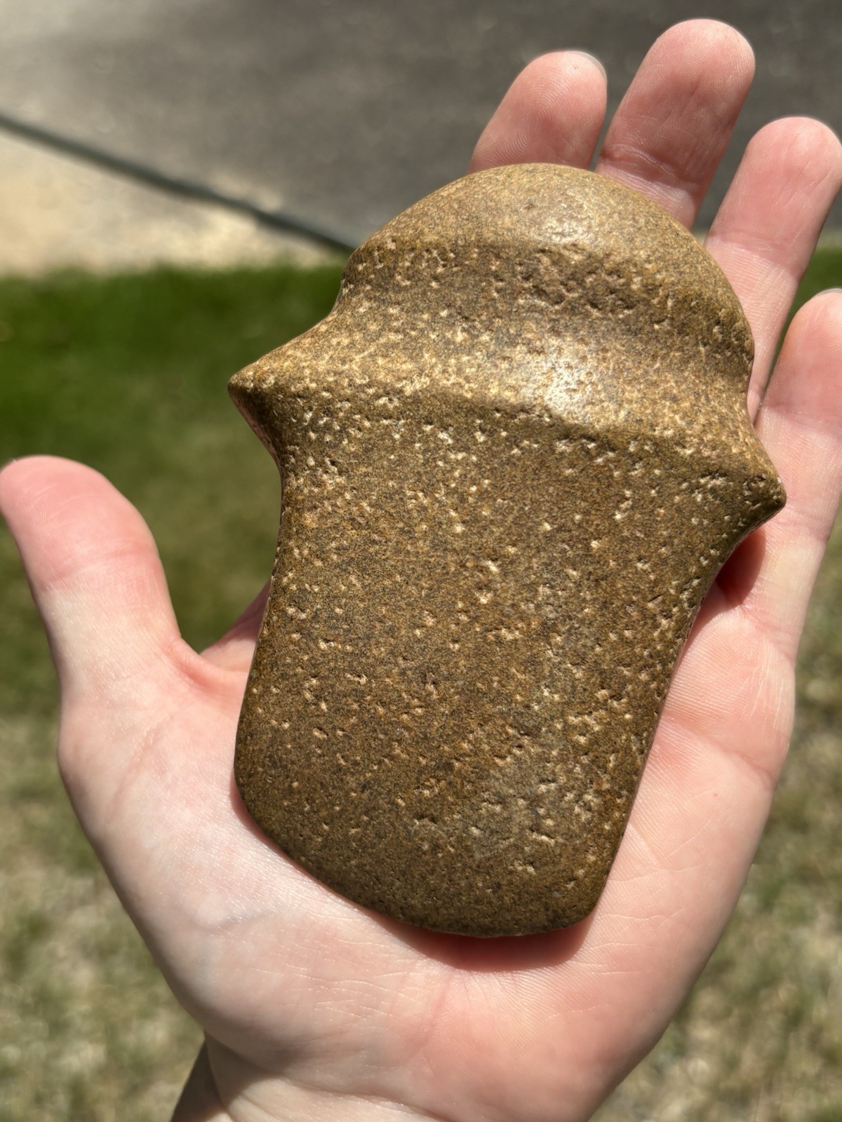 GUARANTEED Authentic Ancient Ohio Indian Axe Artifact  4.5