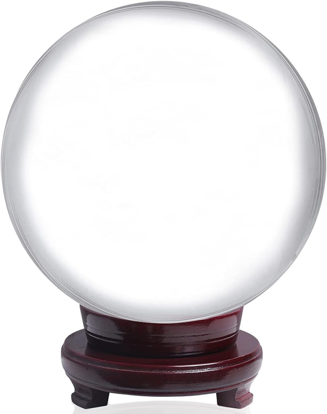 Huge Clear Divination Crystal Ball Meditation Glass Sphere Huge Clear Divination Crystal Ball Meditation Glass Sphere