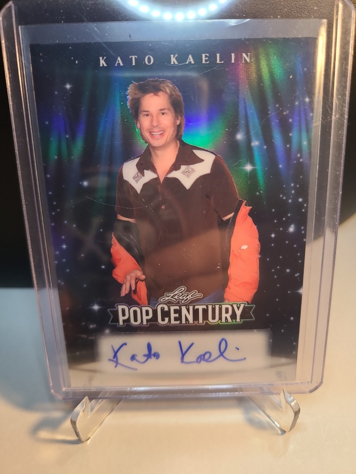 2024 Leaf Pop Century signed card featuring Kato Kaelin 8/15 2024 Leaf Pop Century signed card featuring Kato Kaelin 8/15