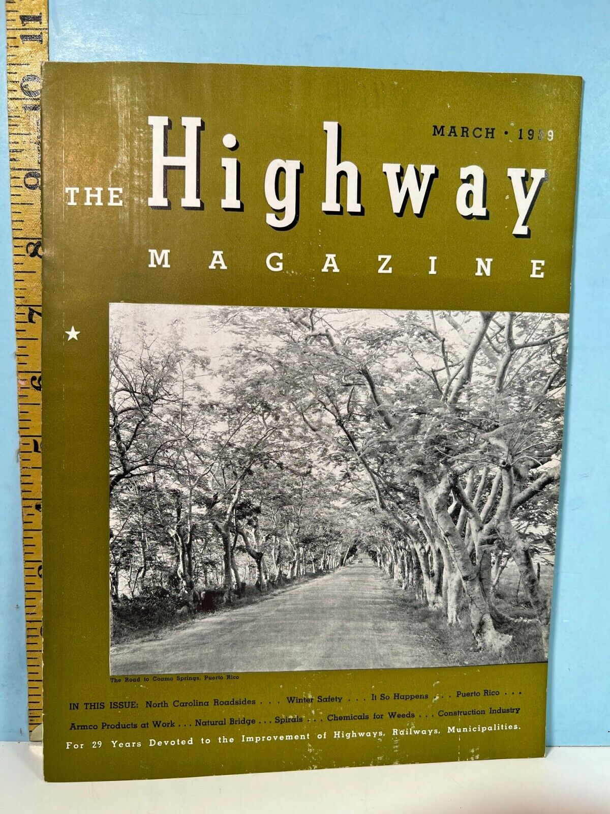 1939 March The Highway Magazine - Highways, Railways & Bridges & Infrastructure