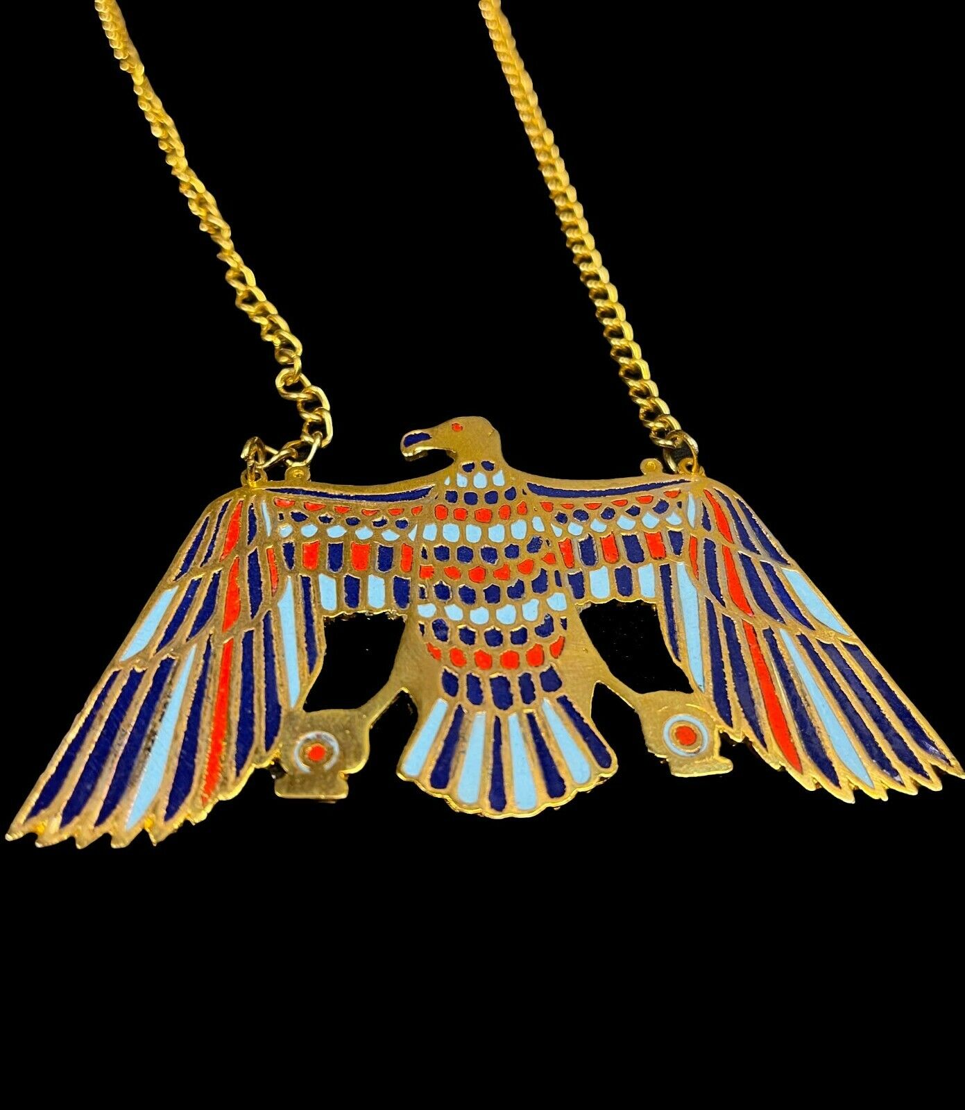 Gorgeous Egyptian Pendant of The Goddess Nekhbet The protector (patron)