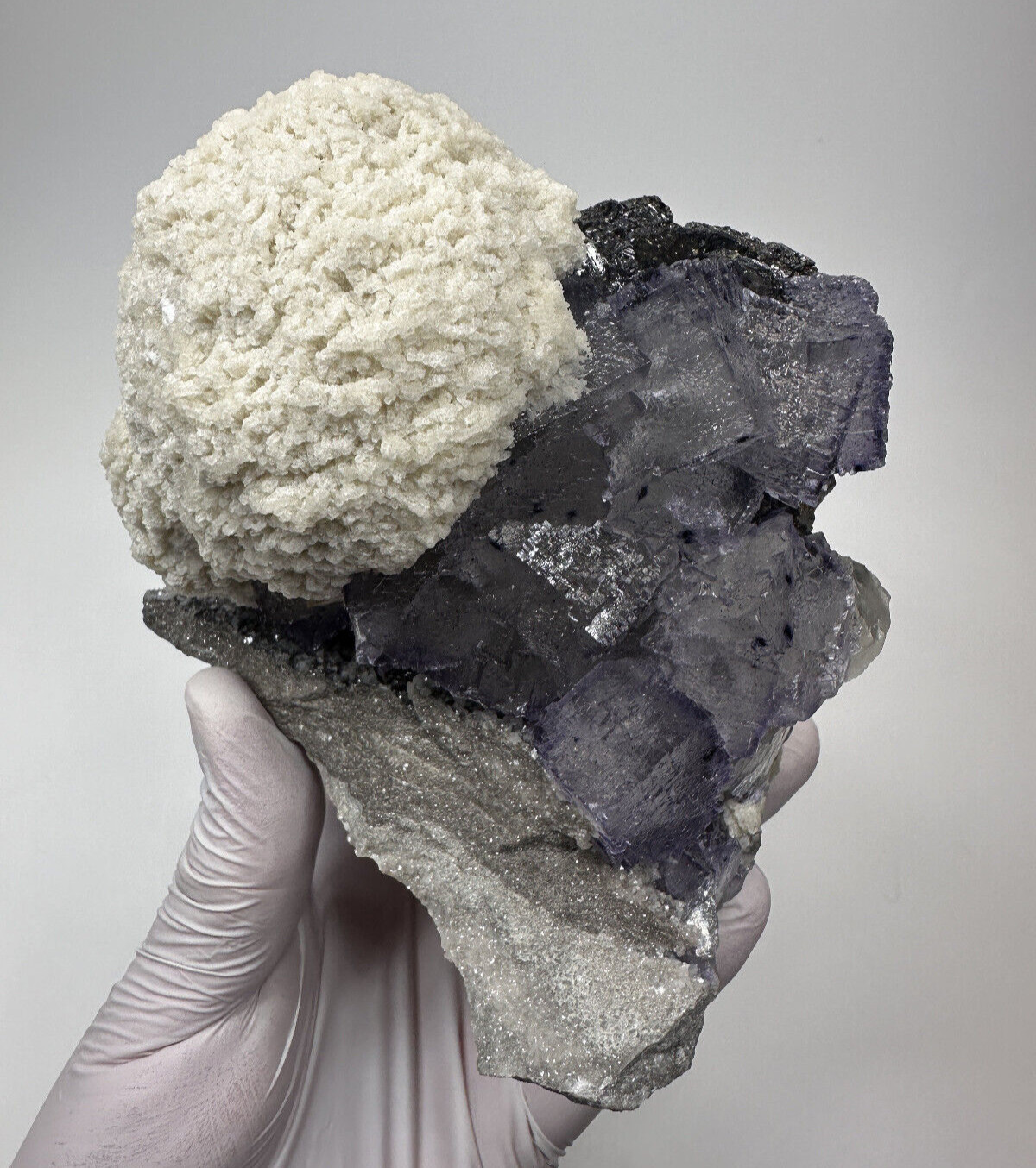 LARGE Clear Elmwood Mine Fluorite Specimen--Carthage, Tenn. LARGE Clear Elmwood Mine Fluorite Specimen--Carthage, Tenn.
