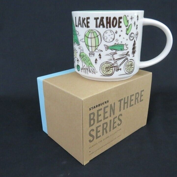 New Starbucks Lake Tahoe Been There Series Coffee Mug Boxed Cup From Tahoe