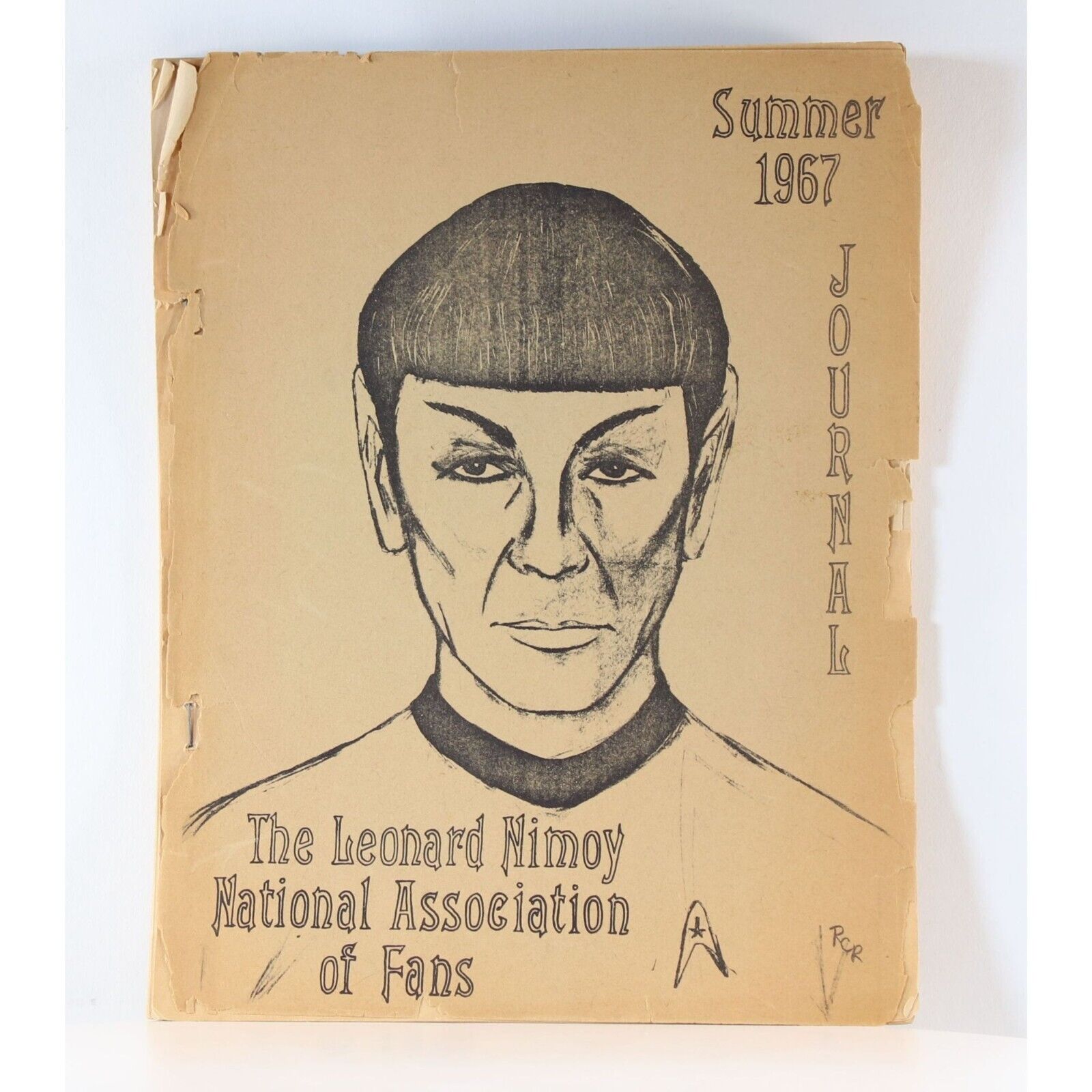 Leonard Nimoy Fan Club Book - Mr Spock Star Trek 1967 RARE FIND