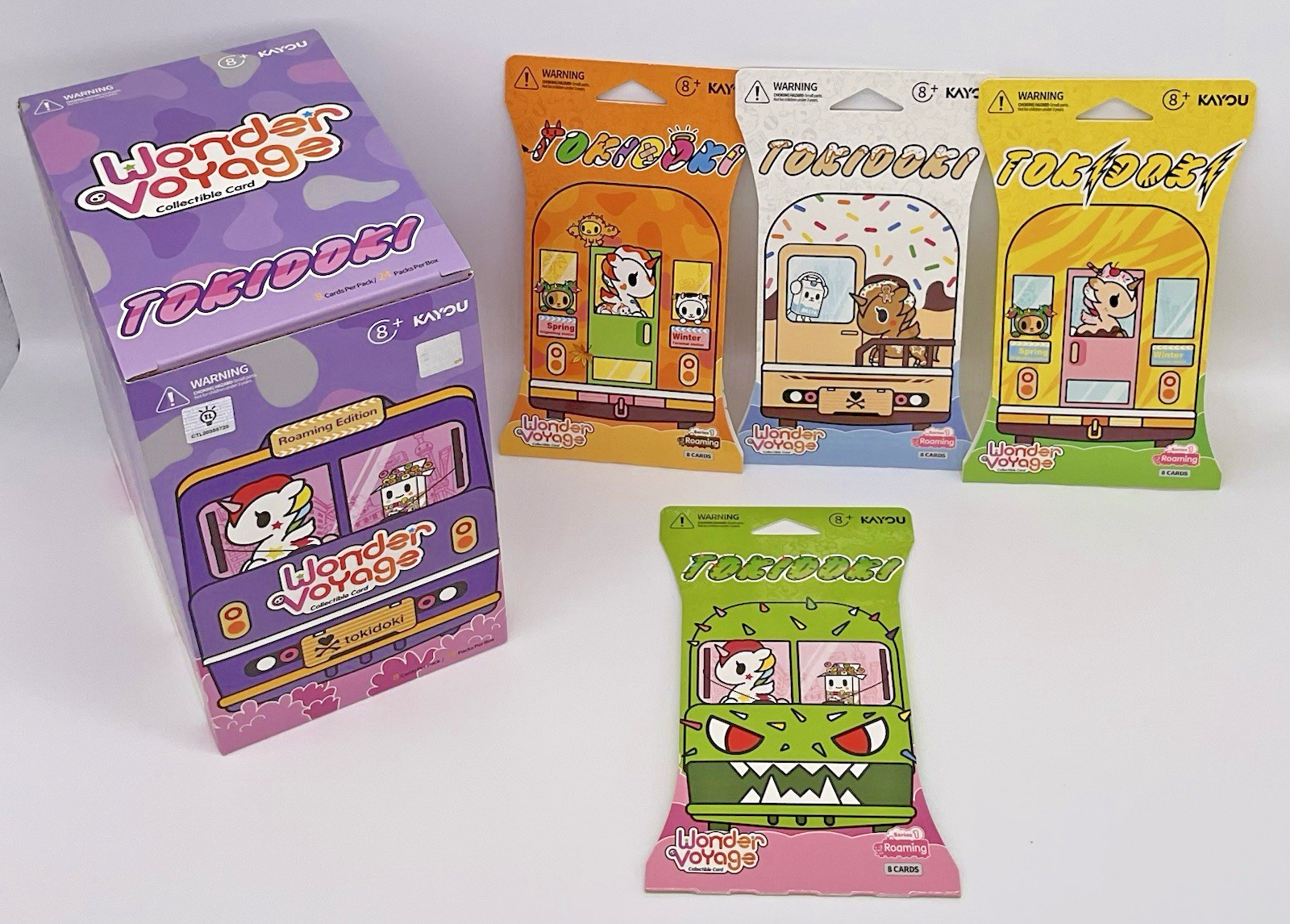 Tokidoki Wonder Voyage Collectible Cards Roaming Edition Series 1- 2025- 1 Pack